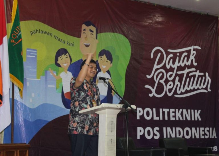 Gerakan Sadar Pajak (Pajak Bertutur) Politeknik Pos Indonesia