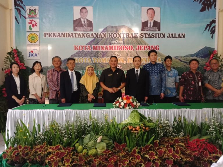 Kementerian Pertanian Dukung ‘Michino-Eki’ di Kota Tomohon