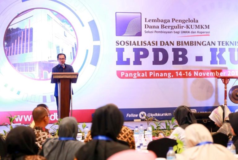 Kucurkan Bunga Ringan, LPDB Ajak KUMKM Babel Kembangkan Usaha