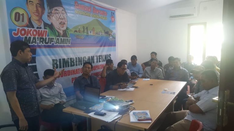 Ratusan Pemuda Muba Gabung Relawan Sumsel Bersatu Menangkan Jokowi-Ma’ruf Amin