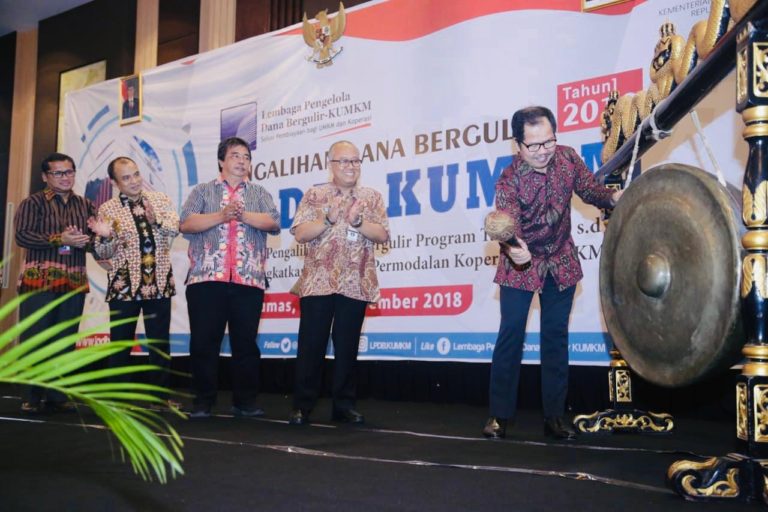 LPDB-KUMKM Sukses Lakukan Pengalihan Dana Bergulir