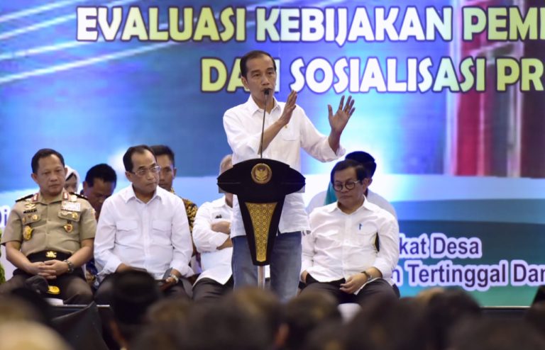 Jokowi berharap Dana Desa tingkatkan Potensi Kekuatan Ekonomi