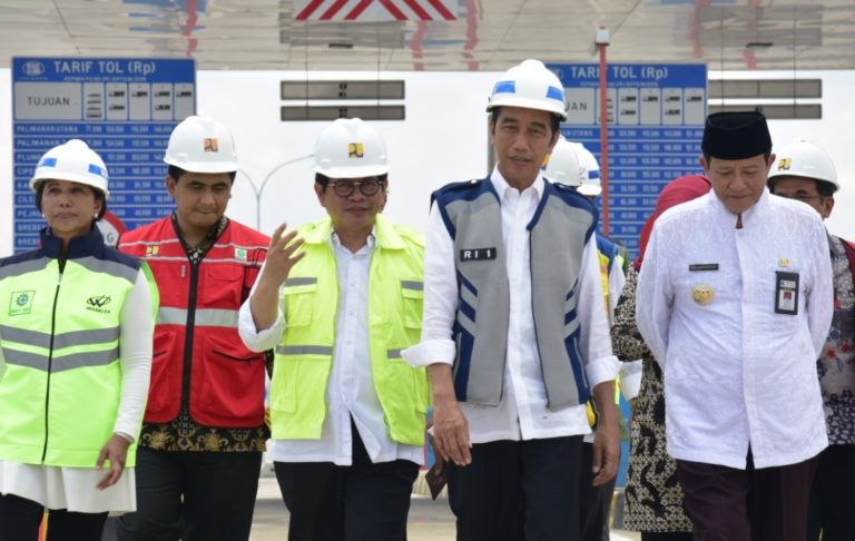 Resmikan Jalan Tol Pejagan-Pemalang, ini harapan Jokowi