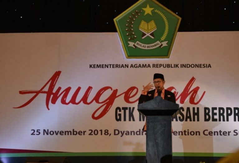 Menag: Mulai Tahun 2019, Guru Dapat Tunjangan Profesi