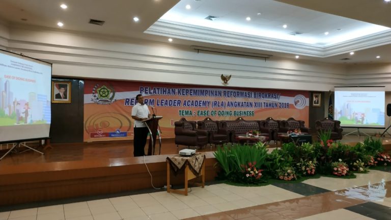 Reform Leader Academy XIII LAN 2018 Rekomendasikan 7 Jurus Kemudahan Usaha