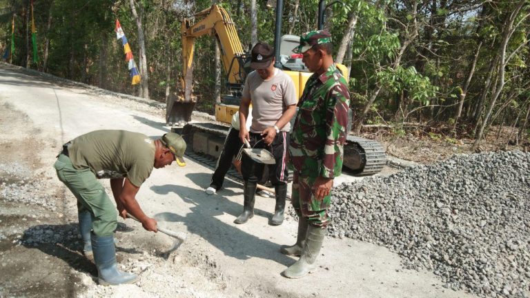 TMMD Bangkitkan Nilai Nilai Kebersamaan Dan Gotong Royong