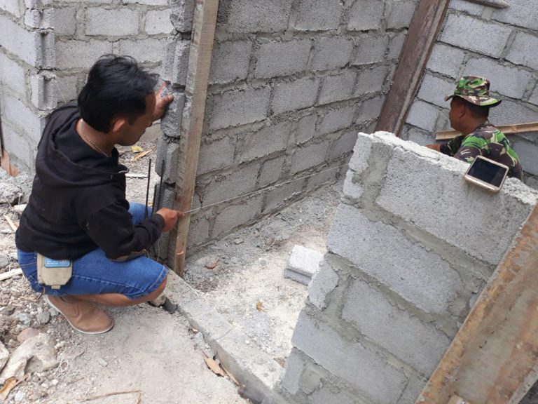 Banyak Masyarakat Temuwuh Belum Punya Jamban Yang Sehat Satgas TMMD Buat Program Jambanisasi