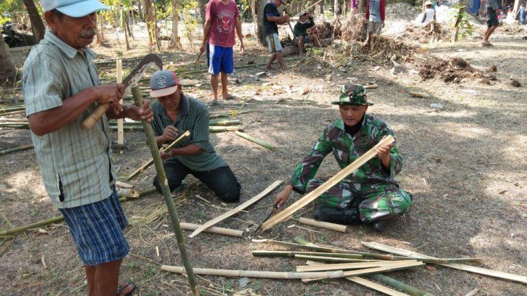 Hubungan Satgas TMMD Dan Warga Semakin Terlihat Akrab
