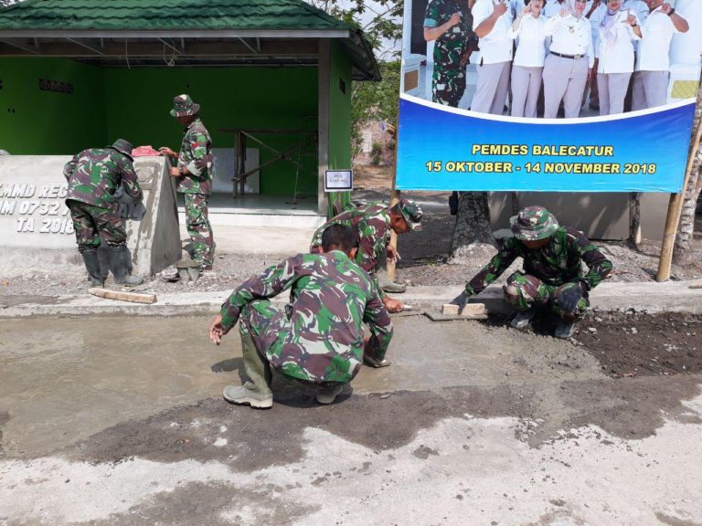 Dampak Positif Pembangunan Di Program TMMD Reg 103