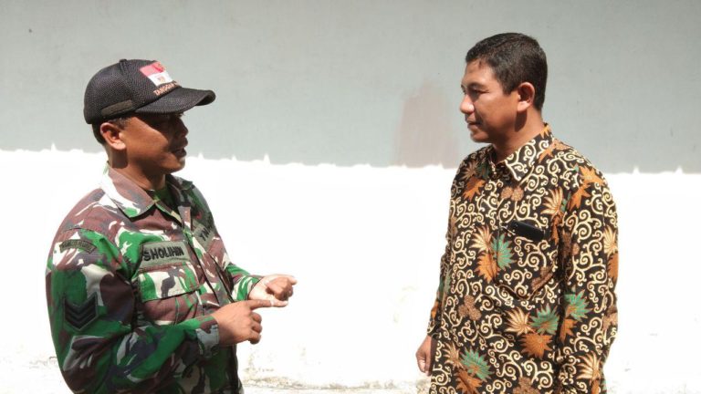 Kepsek SMPN 1 Gamping Ucapkan Terimakasih Atas Kunjungan Satgas TMMD di Sekolahnya