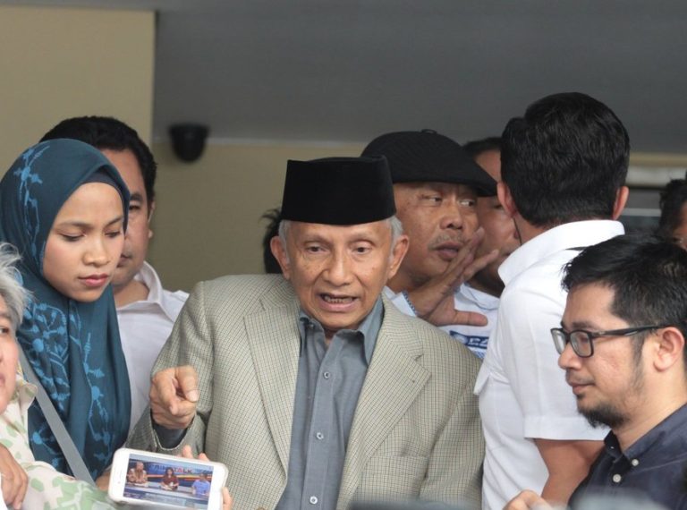 Intervensi Haedar Nashir, Relawan Jokowi: Amien Rais Murtad