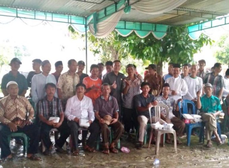 Visi Aslam Mahrom bangun ekonomi Musi Rawas dapat dukungan Masyarakat Megang Sakti