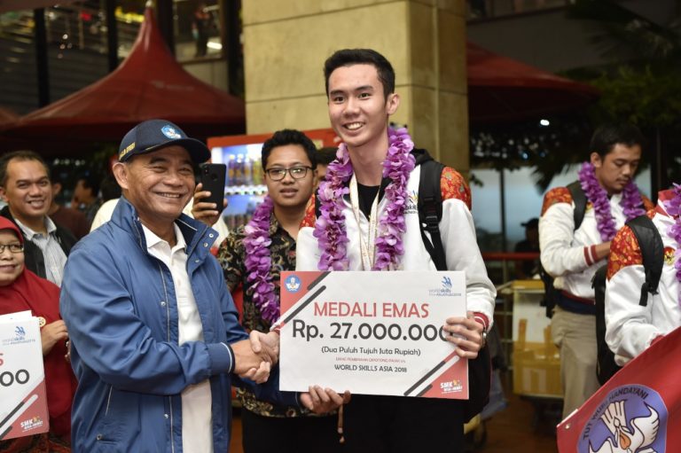 Indonesia Raih Juara Umum Ajang Kompetisi “World Skills Asia” 2018