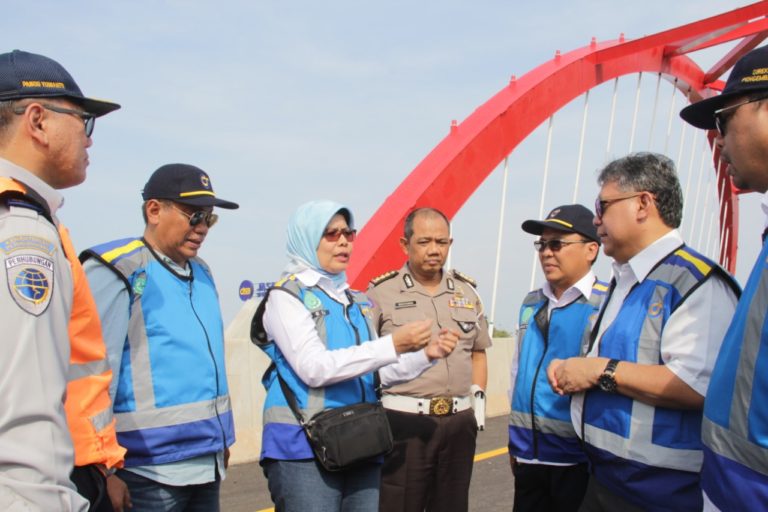 Jelang Diresmikan, Jasa Marga Segera Selesaikan Detil Pekerjaan Dua Overpass Jalan Tol