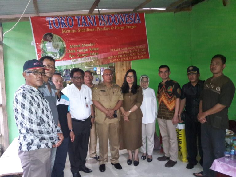 BKP Kementan Pantau Kegiatan Gapoktan PUPM-TTI Kabupaten Kubu Raya