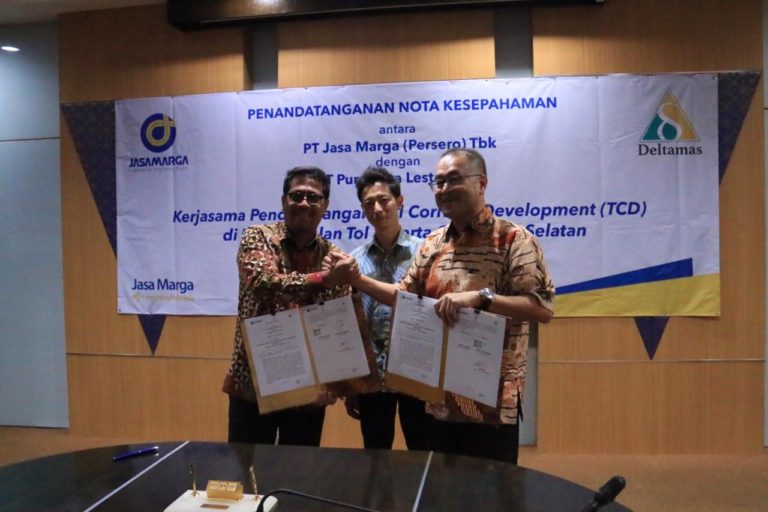 Kembangkan Kawasan di Koridor Jalan Tol, Jasa Marga Gaet Dua Perusahaan Properti