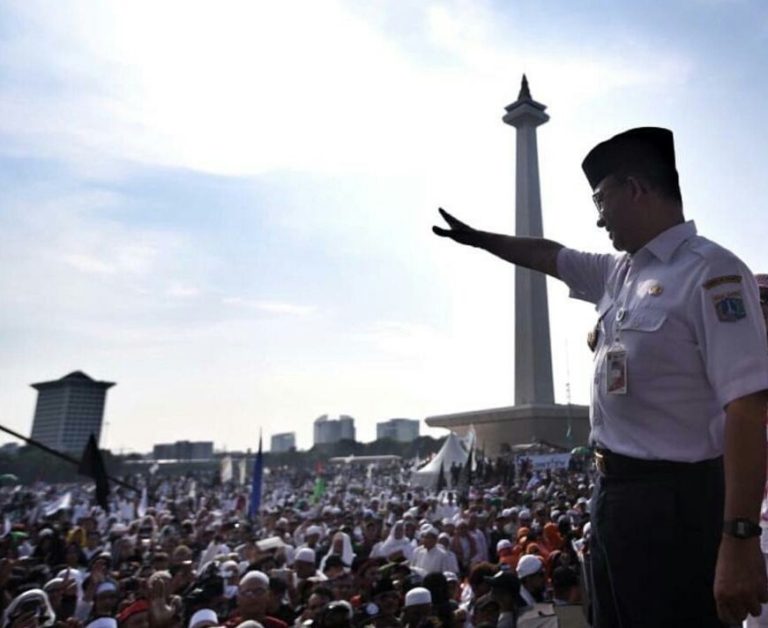 Anies Sumringah Aksi Reuni 212 Bawa Berkah Ekonomi Jakarta