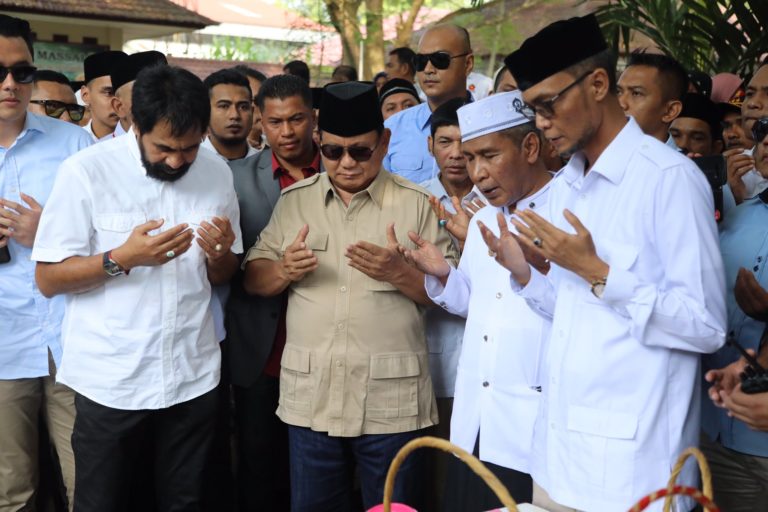 Bertandang ke Aceh, Prabowo Kenang Tragedi Tsunami