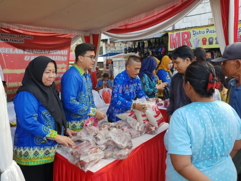 Antisipasi Lonjakan Harga saat Nataru, Lampung Gelar Pangan Murah