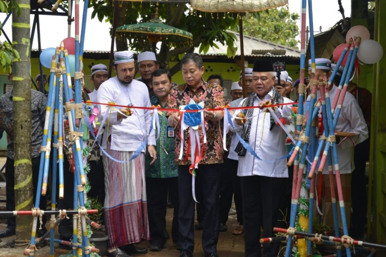 Jonan Bangun Sumur Bor di Ponpes Nurul Iman Bogor