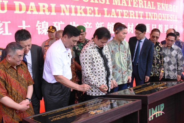 Pemerintah resmikan Pembangunan Industri Bahan Baku Baterai Lithium di Morowali