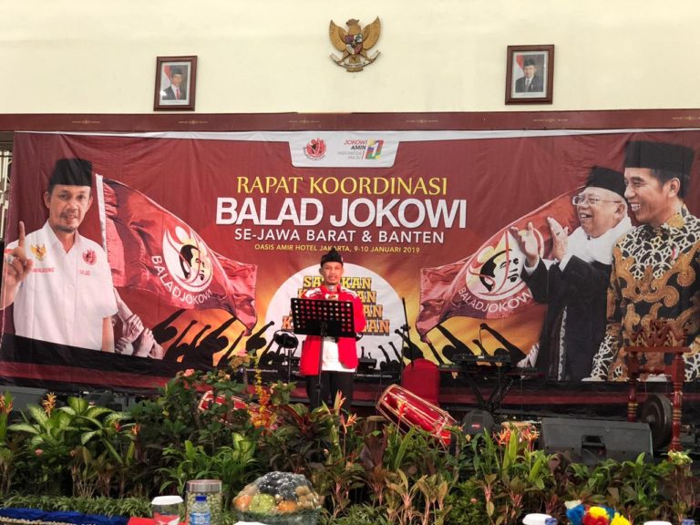 Gelar Rakornas, Relawan Balad Jokowi Optimis jadi Momok Menakutkan bagi Prabowo-Sandi