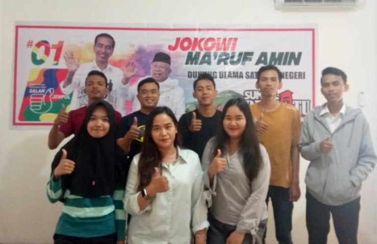 Aktivis Mahasiswa Sumsel Deklarasi Dukung Jokowi-Amin