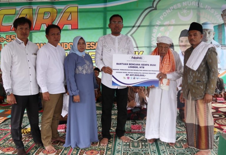 Asippindo Ikut Andil Percepat Pemulihan Lombok