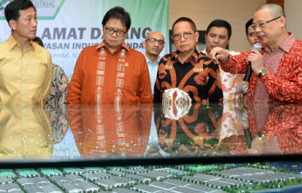 Airlangga Puji Kawasan Industri Kendal Serap 50 Investor