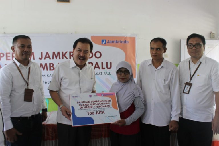 Kembali ke Palu, Jamkrindo Beri Bantuan Percepatan Pemulihan Pasca Bencana