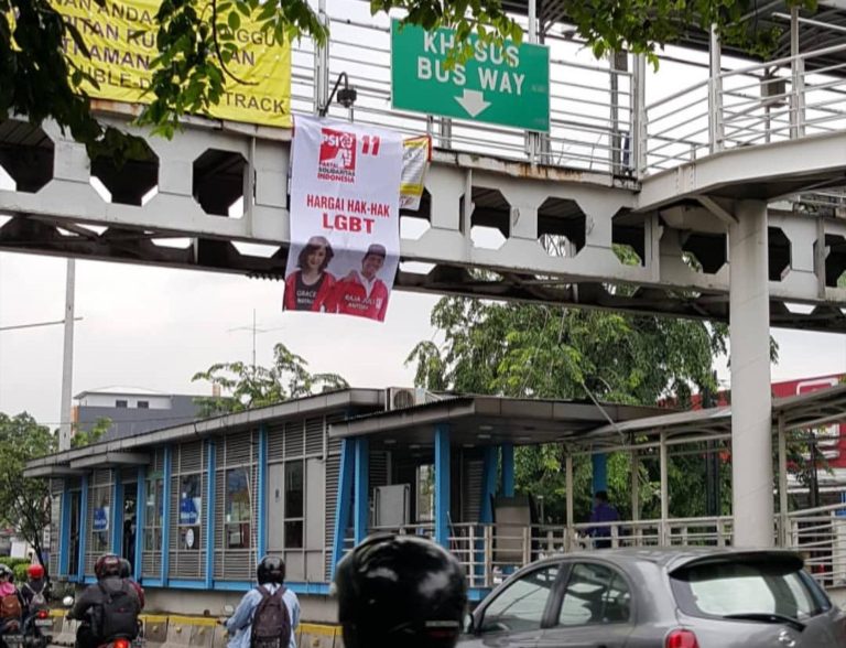Muncul Baliho Dukung LGBT, Sekjen PSI: Politik Fitnah, Politik Hoax