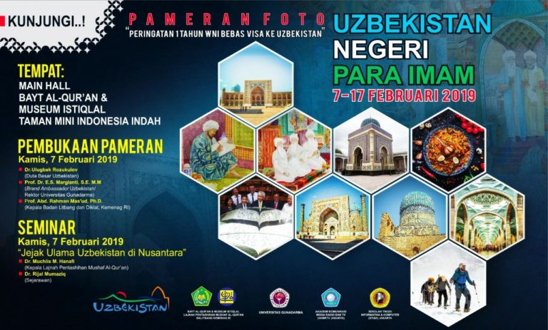 Kemenag RI dan Kemenpar Uzbekistan Gelar Pameran Foto Uzbekistan Negeri Para Imam