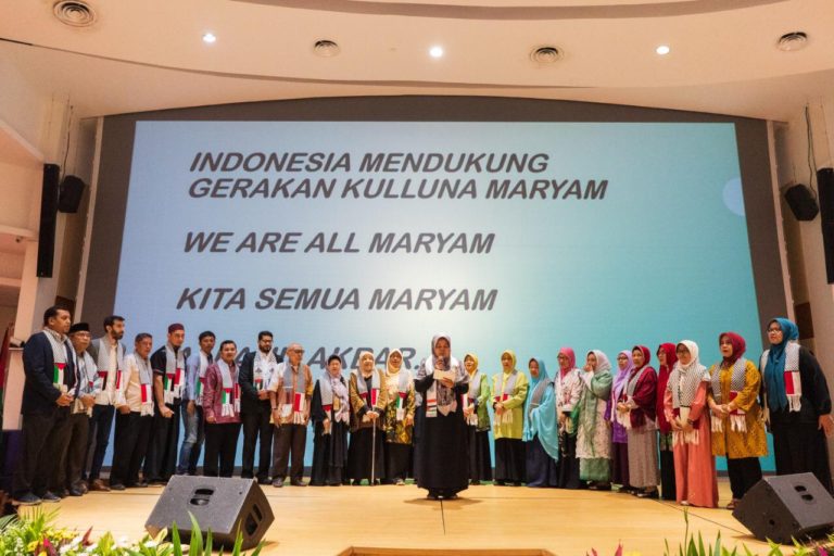 Aksi Solidaritas Perempuan di Palestina “Kita Semua Maryam” Kian Massif