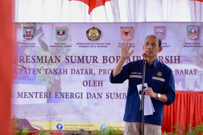 Wamen ESDM Resmikan 6 Sumur Bor, Lebih dari 16 ribu Jiwa Nikmati Air Bersih