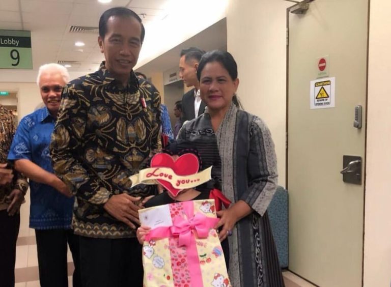 Denada Terharu Putrinya Dijenguk Presiden Jokowi