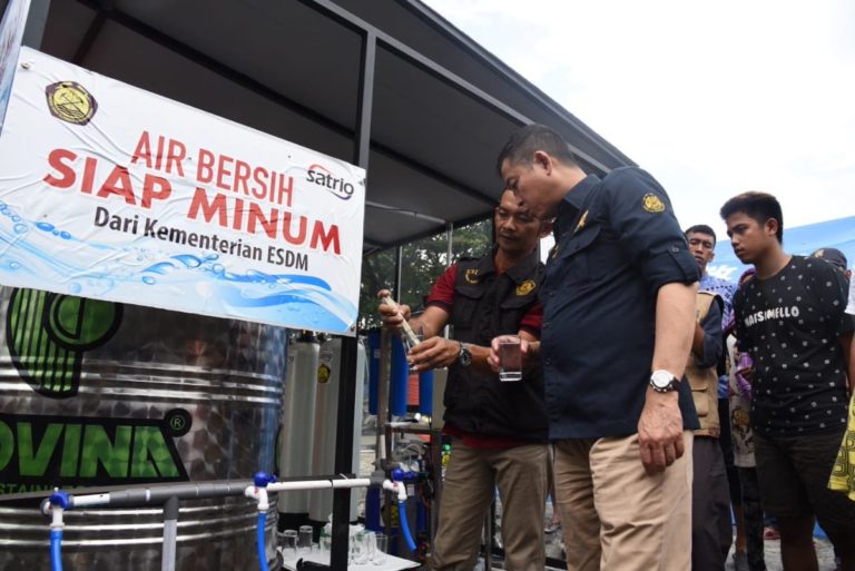 Kementerian ESDM Bangun Sumur Bor di Wilayah Pasca Gempa