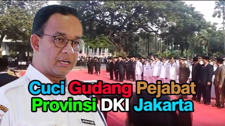 Lantik Ribuan Pejabat Pemprov DKI, Ini Harapan Anies Baswedan