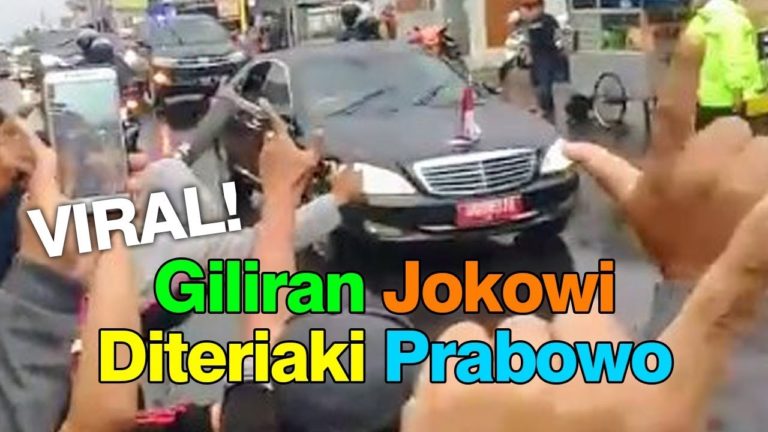 Giliran Jokowi yang diteriaki Prabowo oleh Warga Tasikmalaya