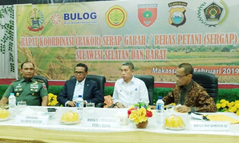 Gubernur Sulsel Tetapkan 15% Total Produksi Beras untuk Cadangan Pangan