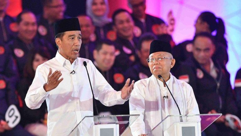 Elektabilitas Jokowi-Ma’ruf Unggul Tipis atas Prabowo-Sandi di Sumsel