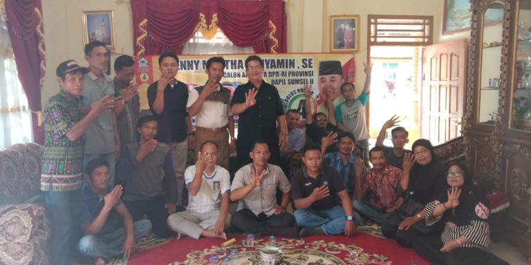 Galakan Silaturahmi, Benny Tatung Didukung Masyarakat Mekakau Ilir