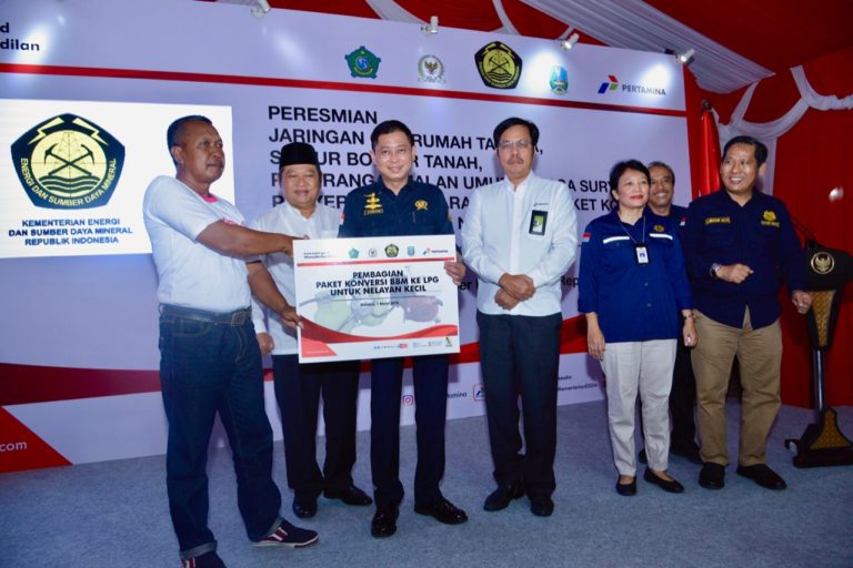 Menteri ESDM Resmikan Infrastruktur Energi di Sidoarjo