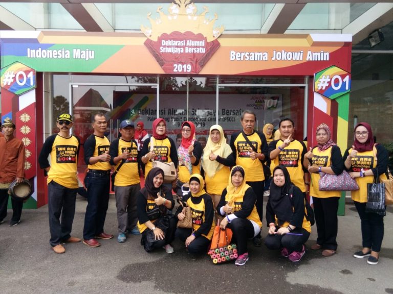 Alumni PT Padati Area Deklarasi Sriwijaya Dukung Jokowi