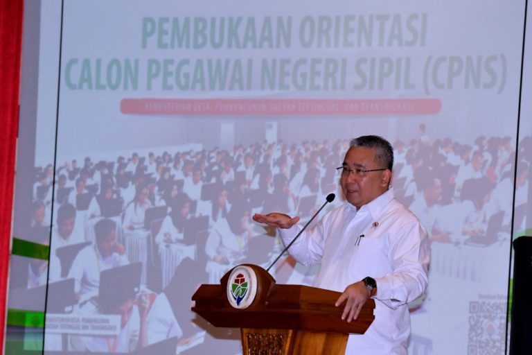 500 CPNS Kemendes PDTT Ikuti Orientasi Pegawai, Ini Pesan Menteri Eko