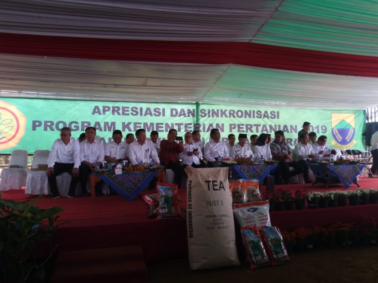 Menteri Amran Lepas Ekspor Krisan dan Pemberian Bantuan Pertanian