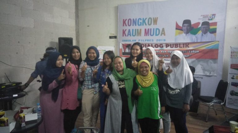 Petani Milenial se-Jabar Kumpulkan Donasi Rp 300 Juta untuk Jokowi-Ma’ruf