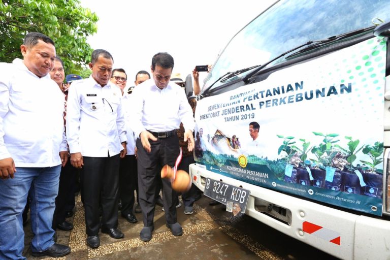 Mentan Beri Bantuan kepada Petani Jawara Subang untuk Wujudkan Lumbung Pangan Dunia 2045
