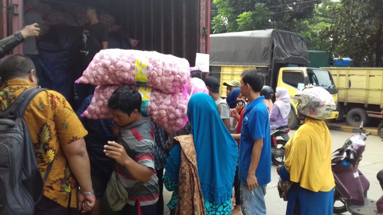 Jaga Stabilitas Harga, Kementan Gelar Operasi Pasar Bawang Putih