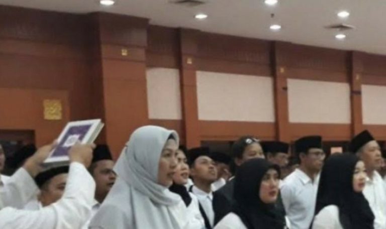 Jelang Hari-H Pemilu, Bawaslu Lantik Pengawas TPS Se-DKI