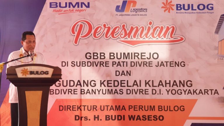 Jaga Ketahanan Pangan, BULOG Resmikan Dua Gudang Baru